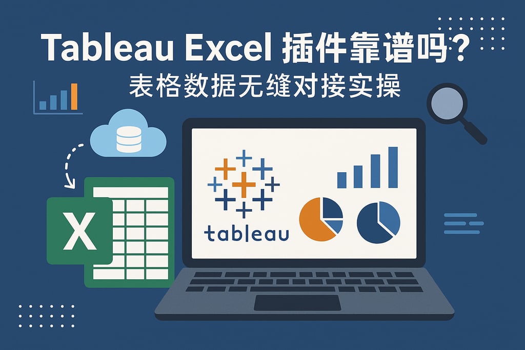 Tableau Excel插件靠谱吗？表格数据无缝对接实操